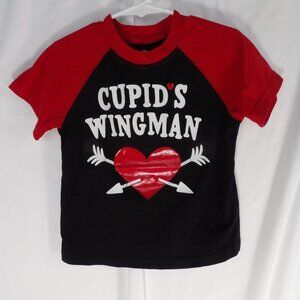 Boys  " Cupid's Wingman " T- Shirt  Size  3T